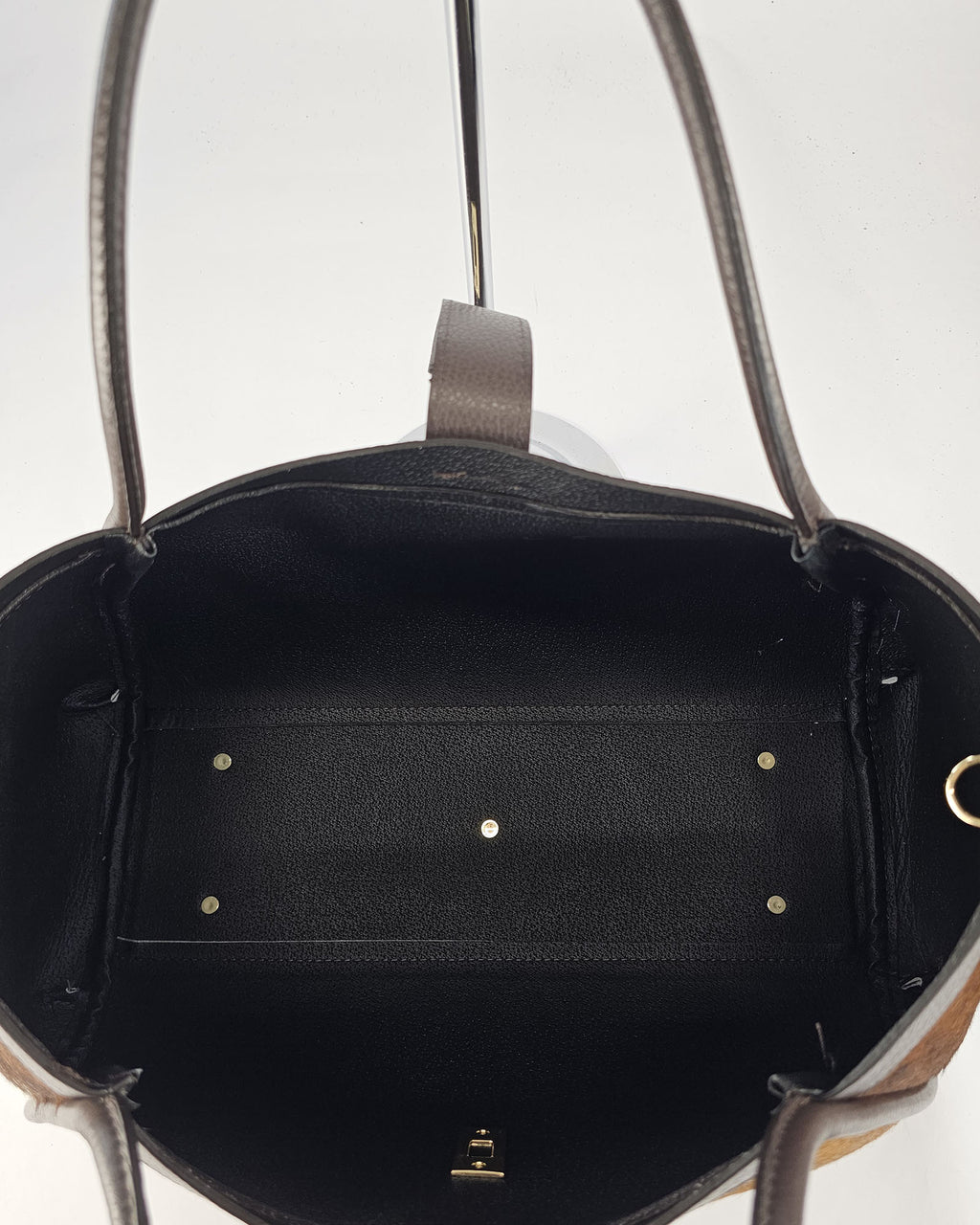 Nora in vera pelle e cavallino naturale