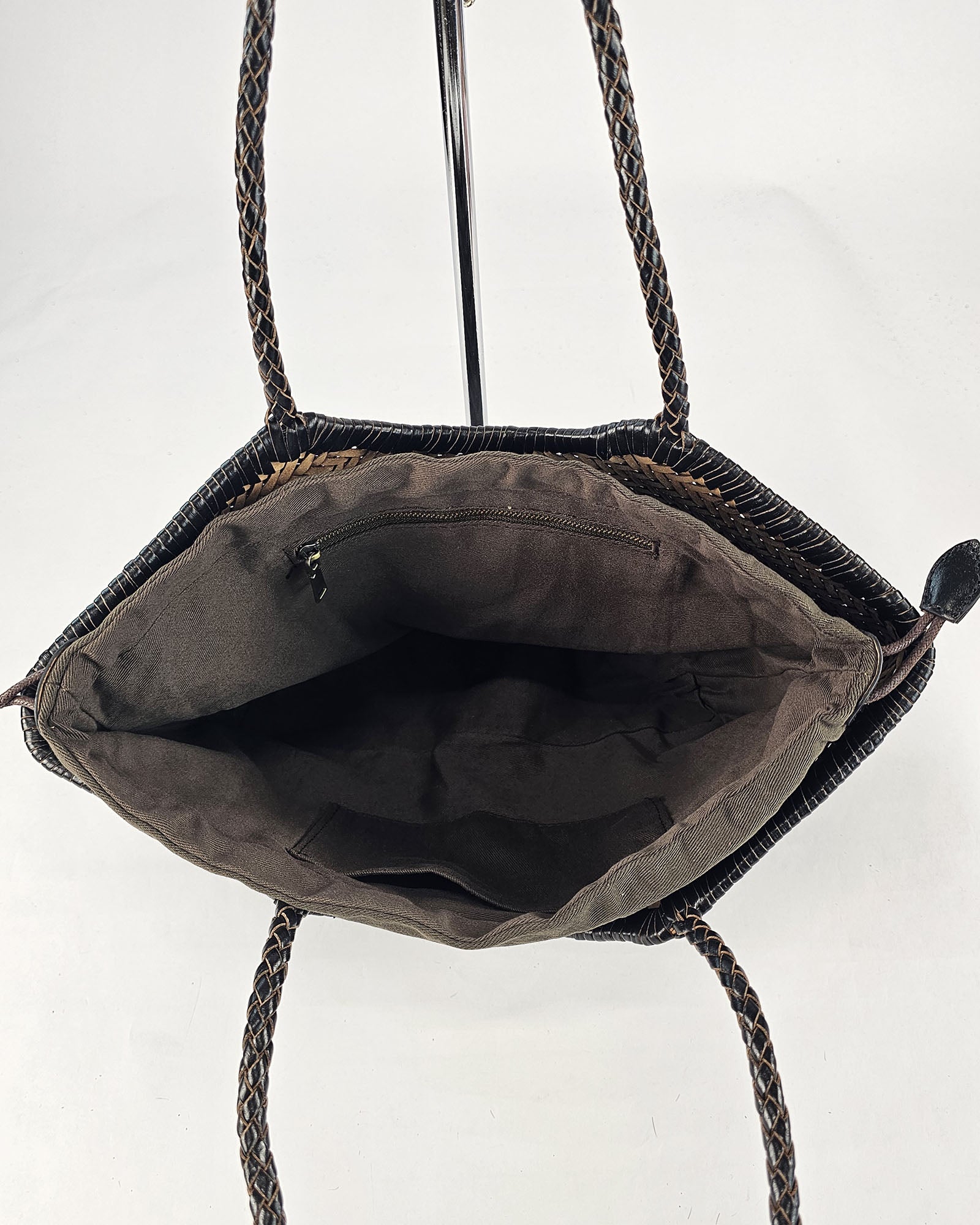 Zoey pelle di bufalo MAXI nero