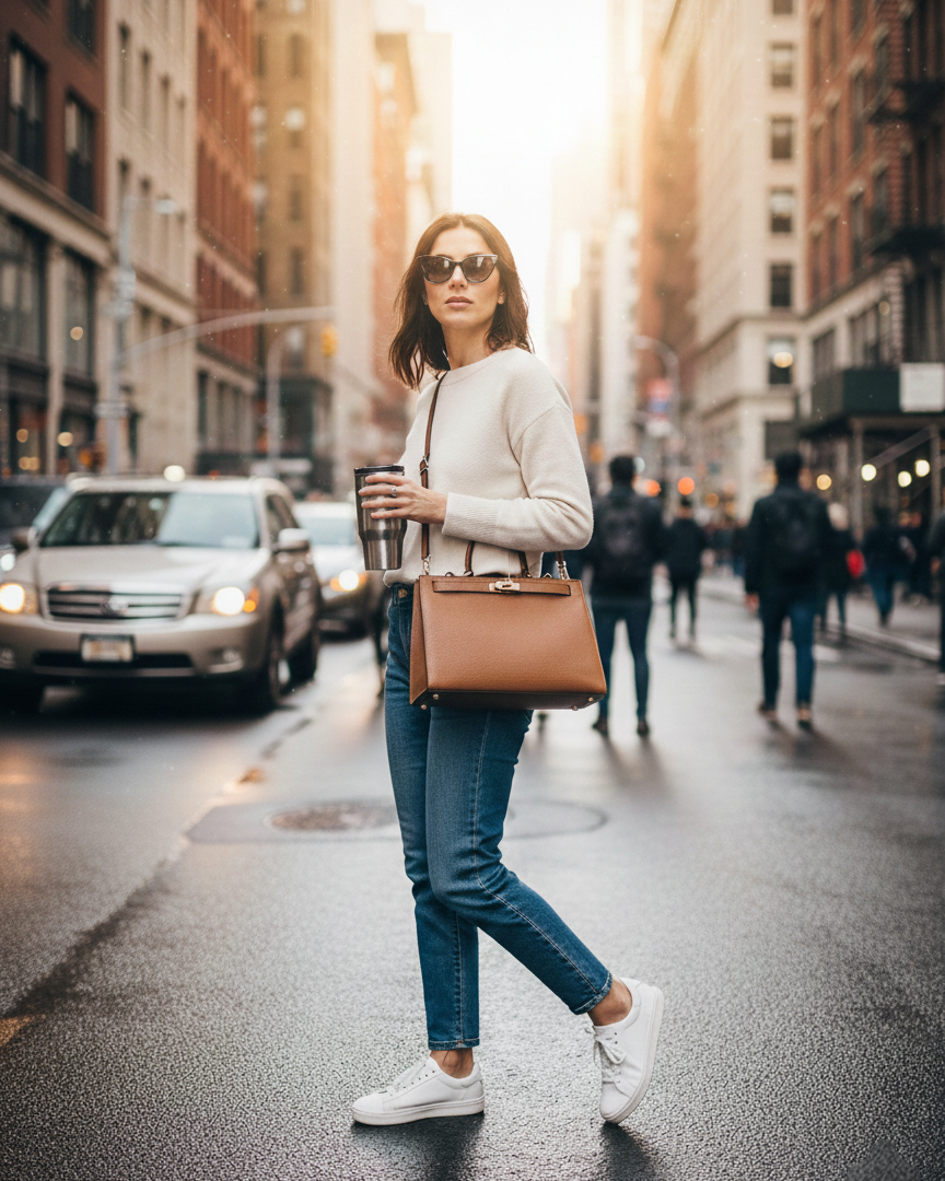 Sophielle maxi cuoio